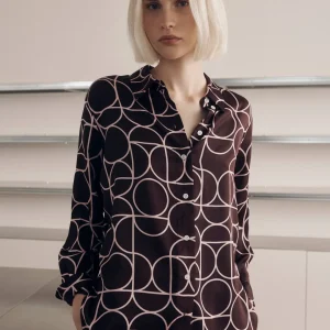 OPUS Printbluse Zeline Rot Online Bestellen^Damen Blusen
