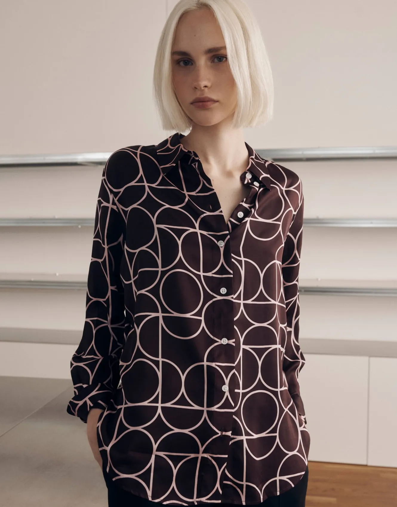 printbluse_zeline_rot_online_bestellen_8.webp OPUS Printbluse Zeline Rot Online Bestellen^Damen Blusen