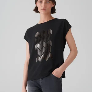 OPUS Print-Shirt Setro Print Schwarz Online Bestellen^Damen Shirts