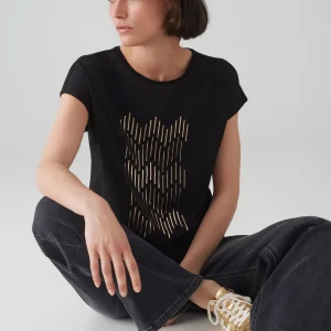 OPUS Print-Shirt Setro Print Schwarz Online Bestellen^Damen Shirts