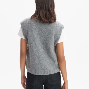 OPUS Pullunder Pilom Soft Grau Online Bestellen^Damen Strick