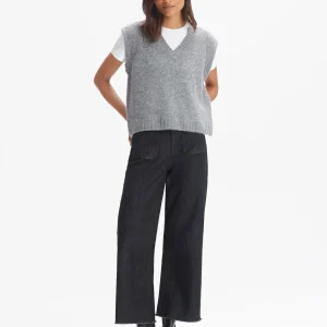 OPUS Pullunder Pilom Soft Grau Online Bestellen^Damen Strick