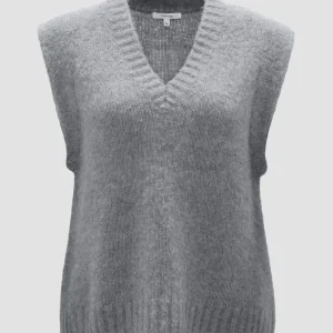OPUS Pullunder Pilom Soft Grau Online Bestellen^Damen Strick