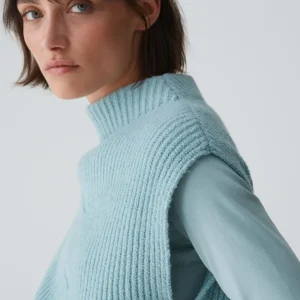 OPUS Pullunder Pipeti Blau Online Bestellen^Damen Strick