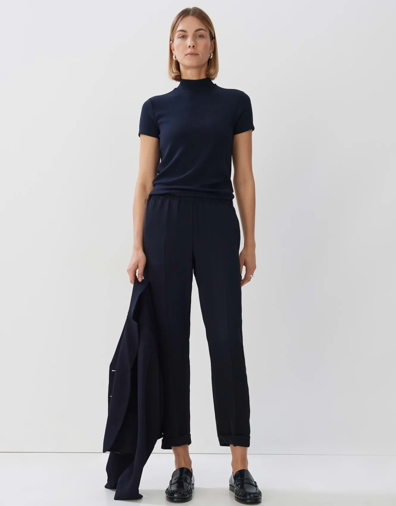 rippshirt_karlusia_blau_online_bestellen_0.webp OPUS Rippshirt Karlusia Blau Online Bestellen^Damen Shirts