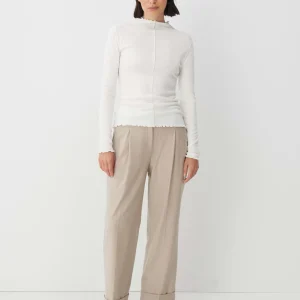OPUS Rippshirt Karrie Weiß Online Bestellen^Damen Shirts