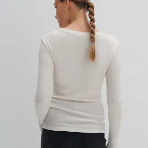 OPUS Rippshirt Kelanie Weiß Online Bestellen^Damen Shirts