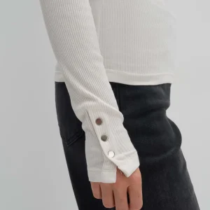 OPUS Rippshirt Kelanie Weiß Online Bestellen^Damen Shirts