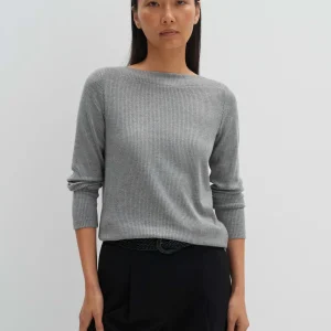 OPUS Rippshirt Kelaura Grau Online Bestellen^Damen Shirts