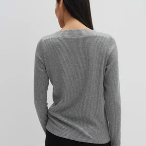 OPUS Rippshirt Kelaura Grau Online Bestellen^Damen Shirts