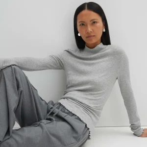 OPUS Rippshirt Kinara Grau Online Bestellen^Damen Basics | Shirts