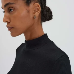 OPUS Rippshirt Kinara Schwarz Online Bestellen^Damen Basics | Shirts