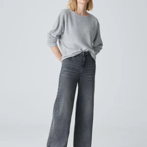 OPUS Rippshirt Sakim Grau Online Bestellen^Damen Shirts