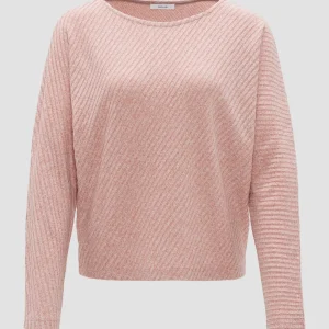 OPUS Rippshirt Sakim Rosé Online Bestellen^Damen Shirts