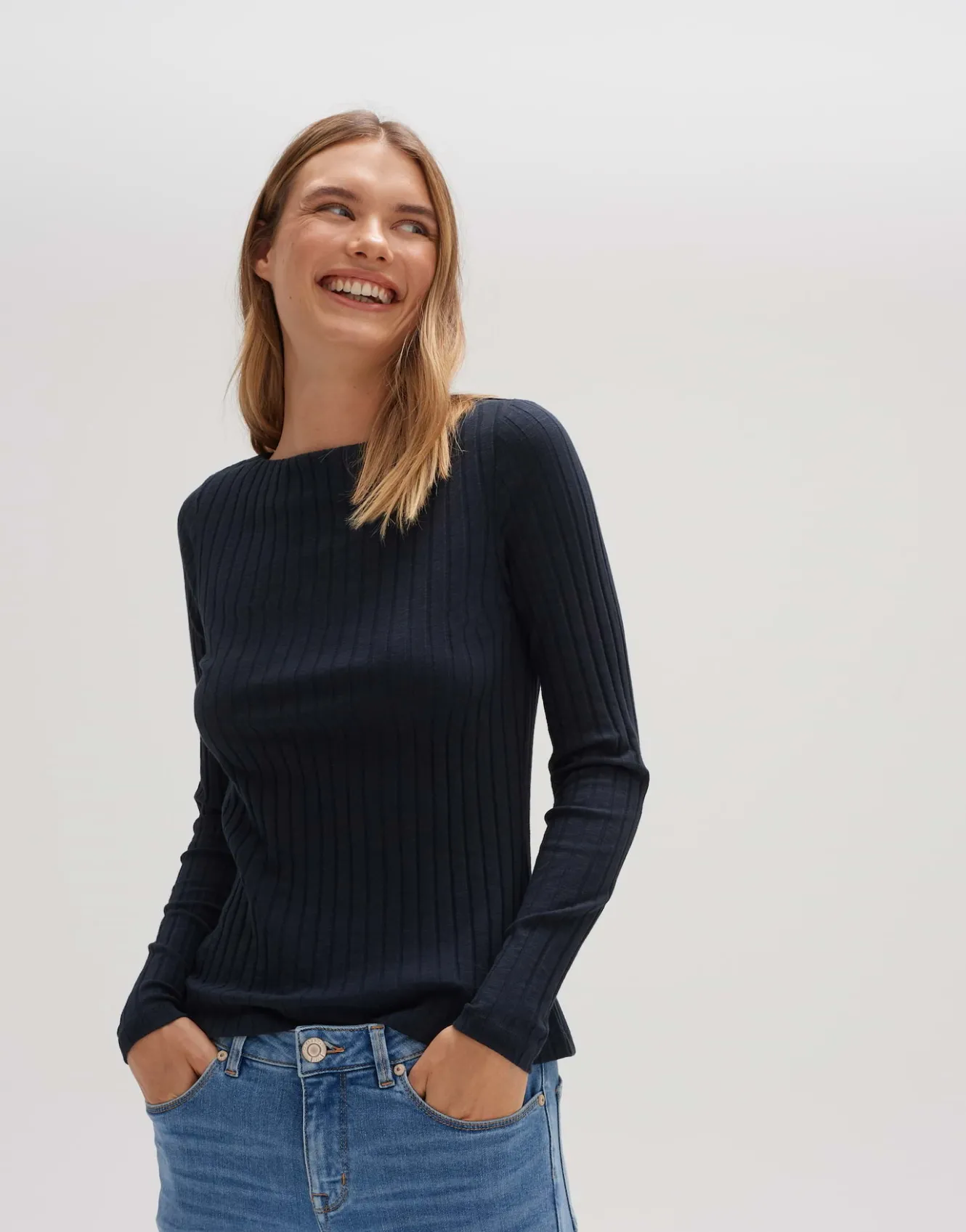 rippshirt_sovke_blau_online_bestellen_1-1.webp OPUS Rippshirt Sovke Blau Online Bestellen^Damen Shirts