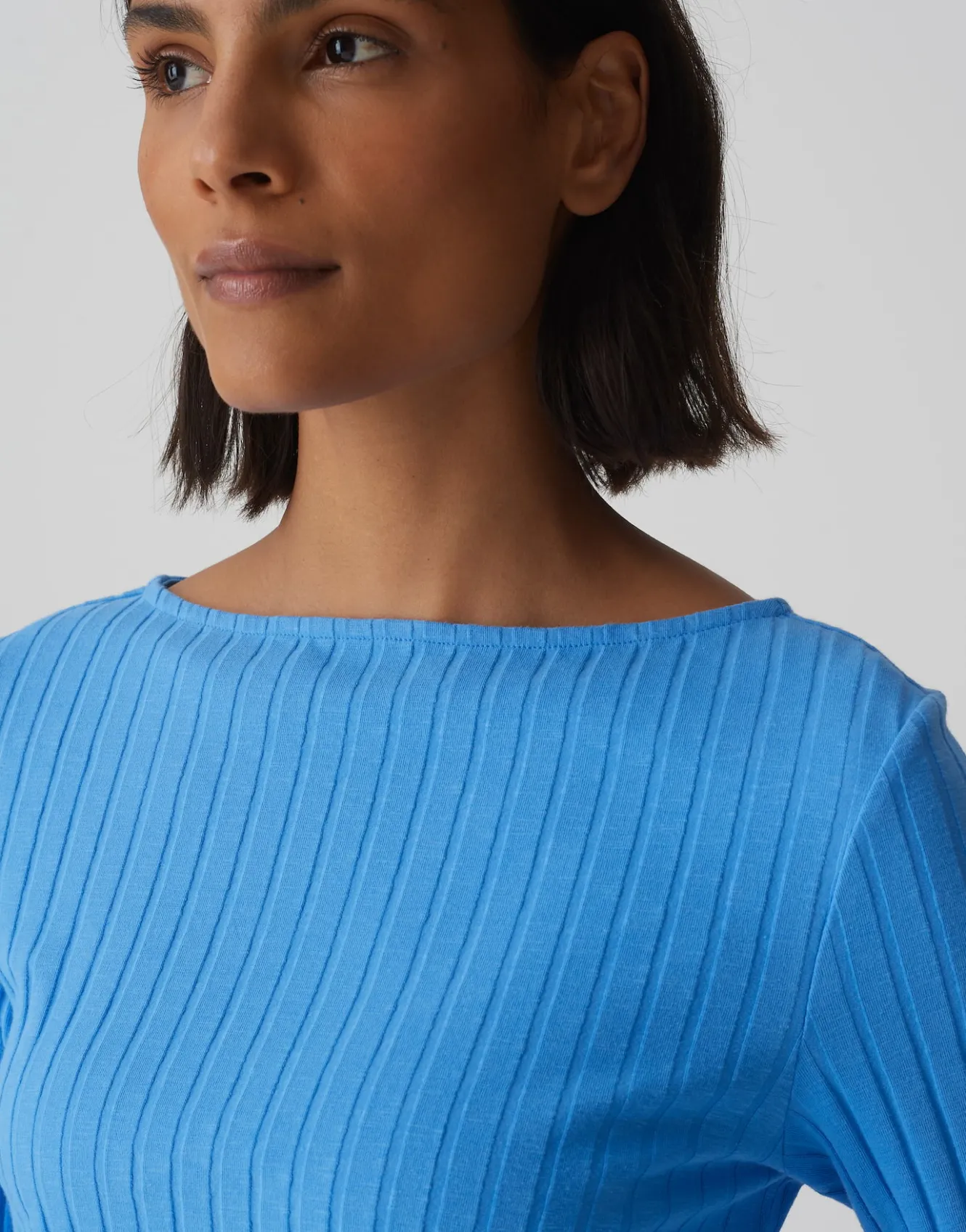 rippshirt_sovke_blau_online_bestellen_3.webp OPUS Rippshirt Sovke Blau Online Bestellen^Damen Shirts