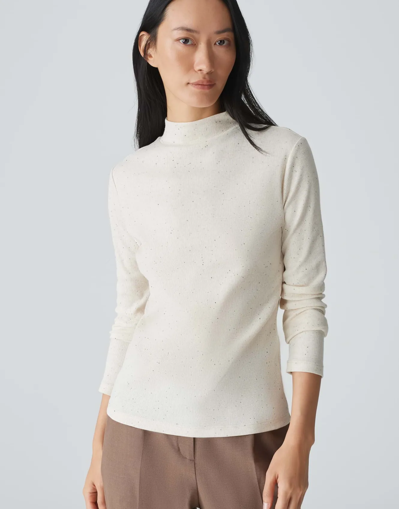 rippshirt_suhanna_wei_online_bestellen_1.webp OPUS Rippshirt Suhanna Weiß Online Bestellen^Damen Shirts