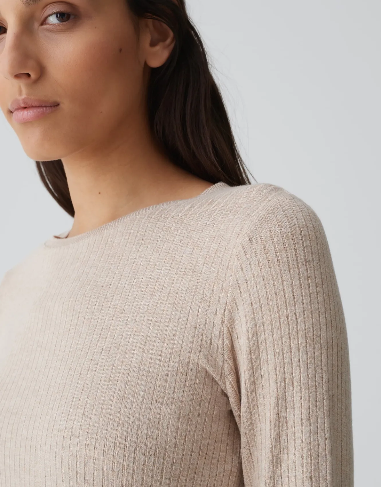 rippshirt_sulikko_soft_beige_online_bestellen_3.webp OPUS Rippshirt Sulikko Soft Beige Online Bestellen^Damen Shirts