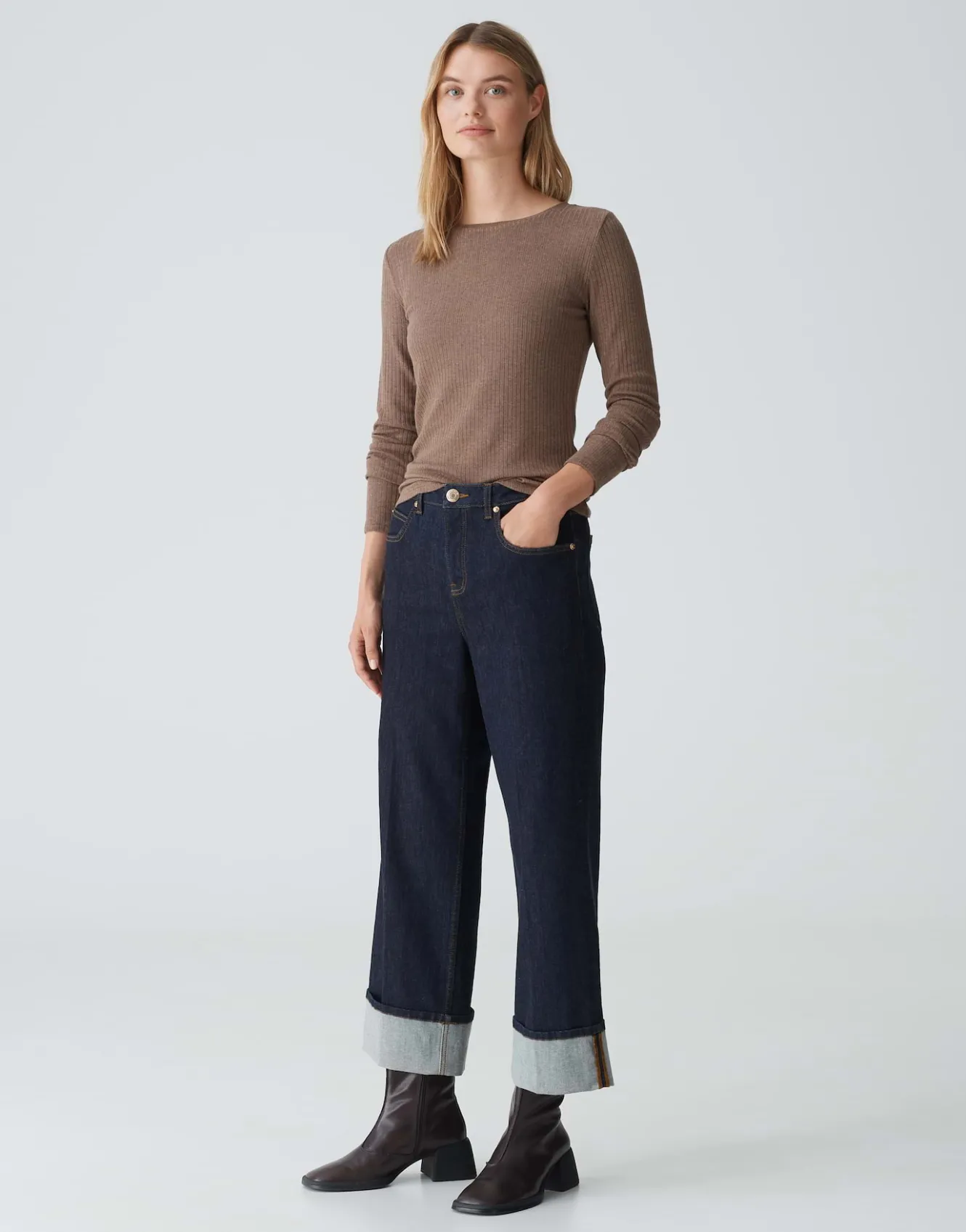rippshirt_sulikko_soft_braun_online_bestellen_0.webp OPUS Rippshirt Sulikko Soft Braun Online Bestellen^Damen Shirts