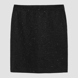 OPUS Rock Onax Glitter Schwarz Online Bestellen^Damen Röcke