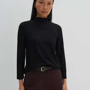 OPUS Rollkragenshirt Keyama Schwarz Online Bestellen^Damen Shirts