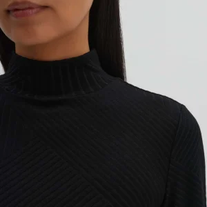 OPUS Rollkragenshirt Keyama Schwarz Online Bestellen^Damen Shirts