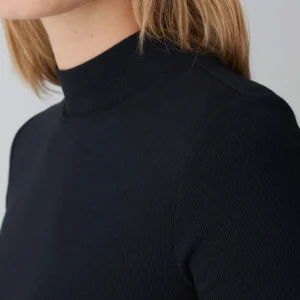 OPUS Rollkragenshirt Singrid Schwarz Online Bestellen^Damen Shirts