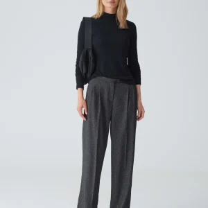OPUS Rollkragenshirt Singrid Schwarz Online Bestellen^Damen Shirts