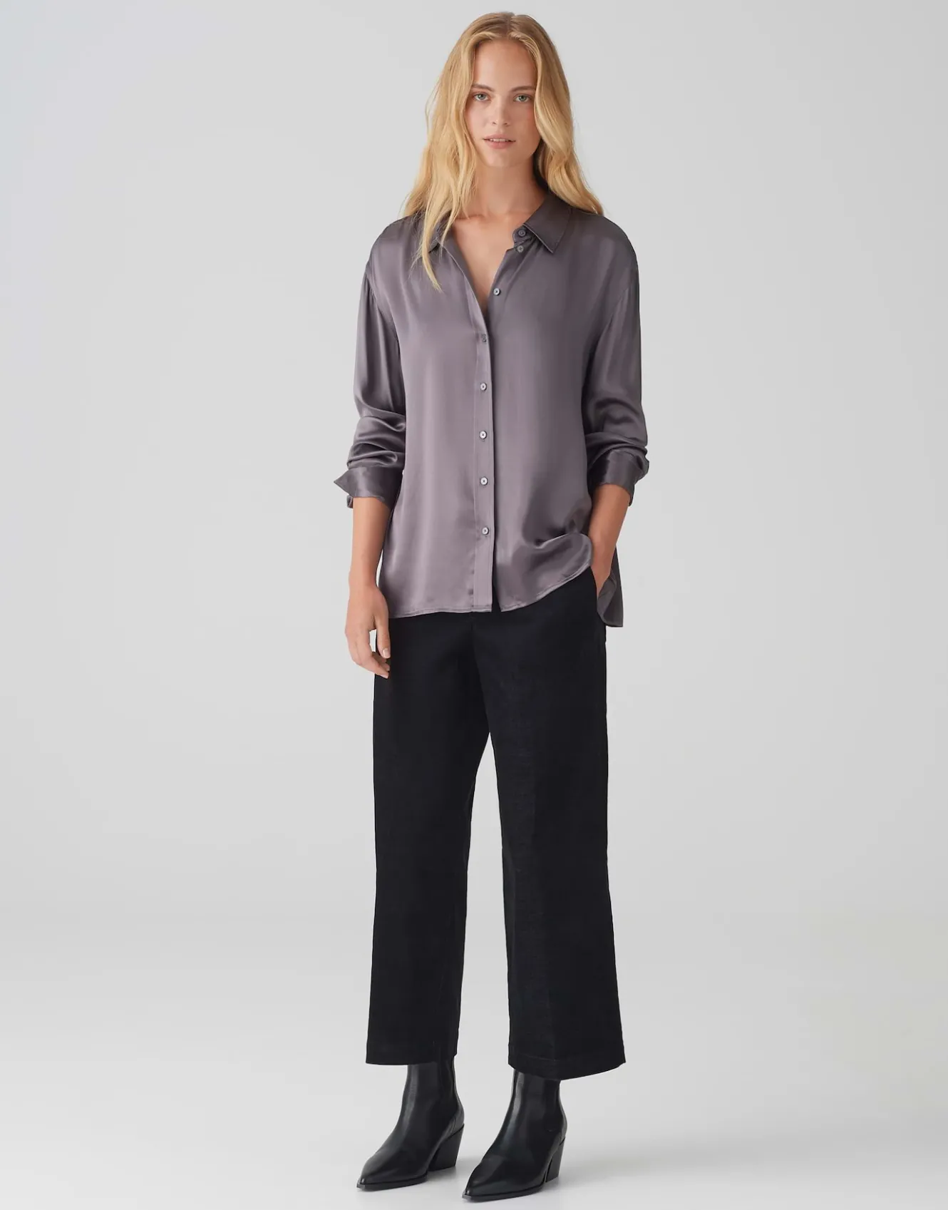 satinbluse_fenzy_grau_online_bestellen_0.webp OPUS Satinbluse Fenzy Grau Online Bestellen^Damen Blusen