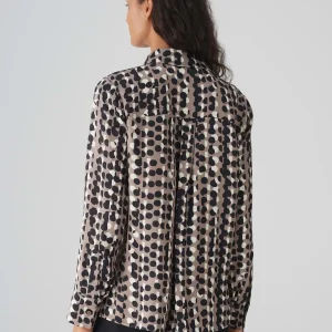 OPUS Satinbluse Fosmo Braun Online Bestellen^Damen Blusen