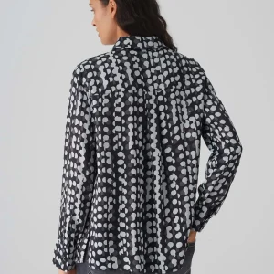 OPUS Satinbluse Fosmo Schwarz Online Bestellen^Damen Blusen