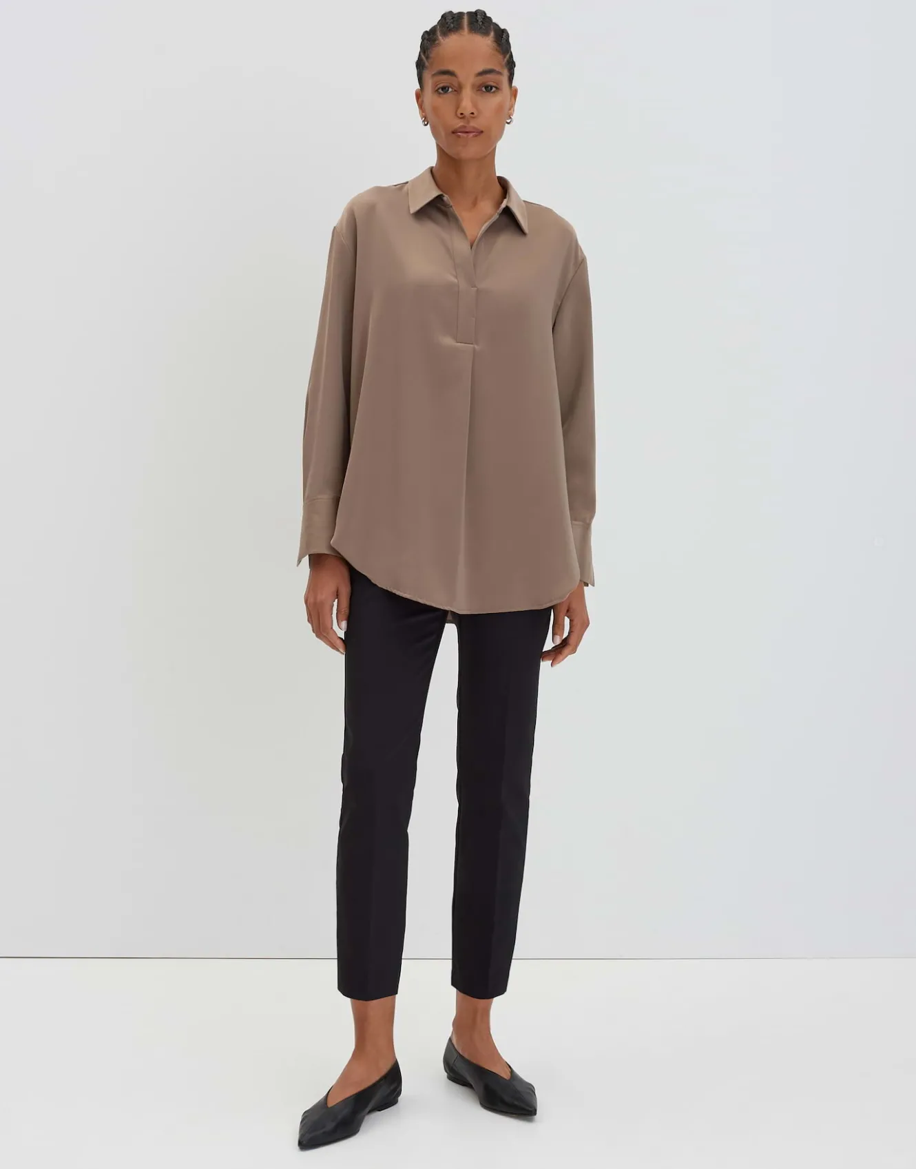 satinbluse_zanza_beige_online_bestellen_6.webp OPUS Satinbluse Zanza Beige Online Bestellen^Damen Blusen