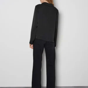 OPUS Satinbluse Zariana Schwarz Online Bestellen^Damen Blusen