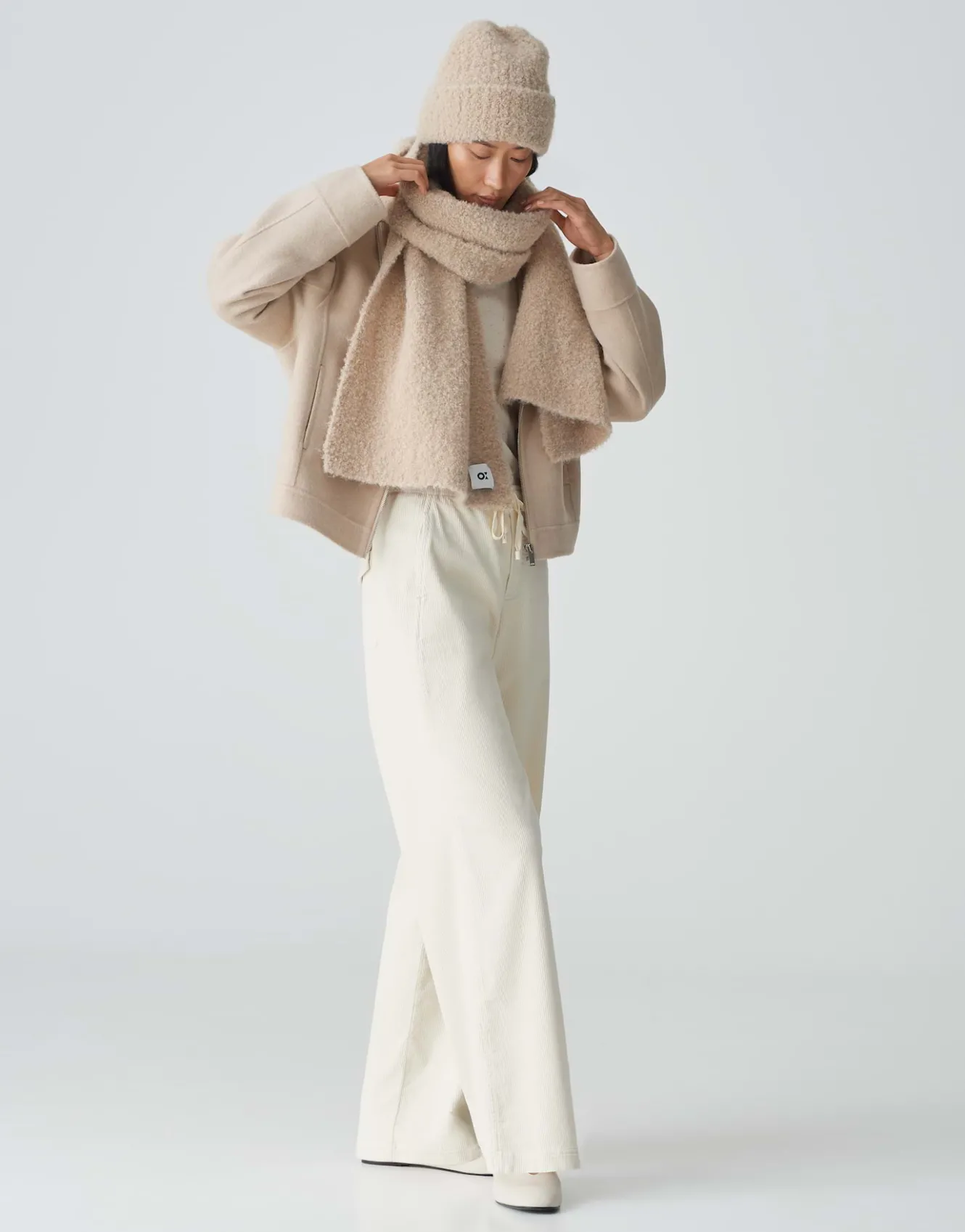 schal_apedita_scarf_beige_online_bestellen_0.webp OPUS Schal Apedita Scarf Beige Online Bestellen^Damen Accessoires