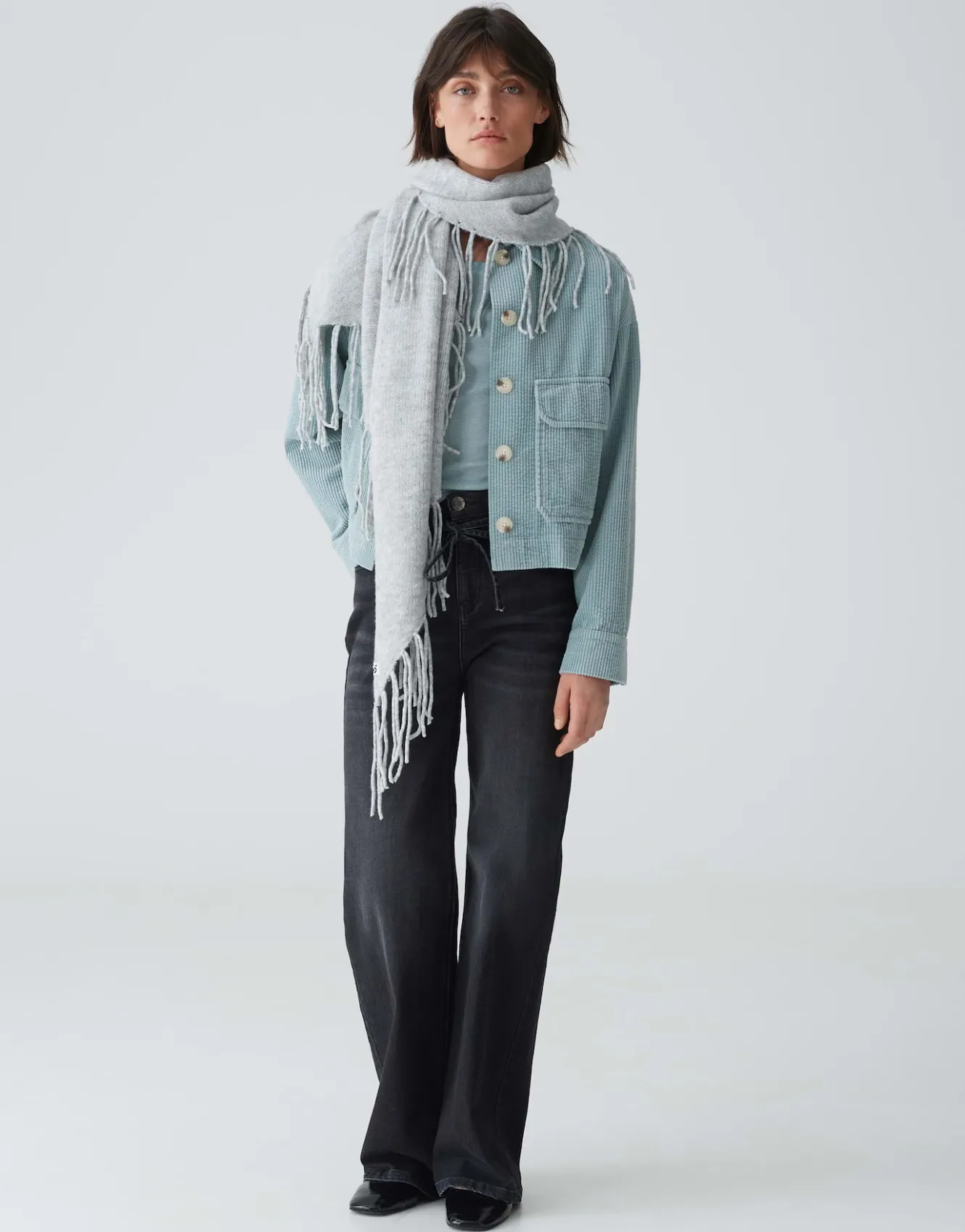 schal_awaro_scarf_grau_online_bestellen_0.webp OPUS Schal Awaro Scarf Grau Online Bestellen^Damen Accessoires