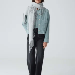 OPUS Schal Awaro Scarf Grau Online Bestellen^Damen Accessoires