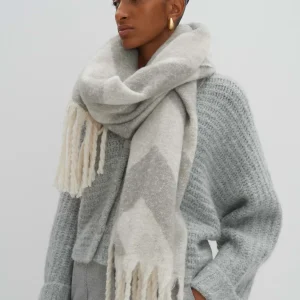 OPUS Schal Binto Scarf Grau Online Bestellen^Damen Accessoires