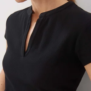 OPUS Shirt Kleoh Detail Schwarz Online Bestellen^Damen Basics | Shirts