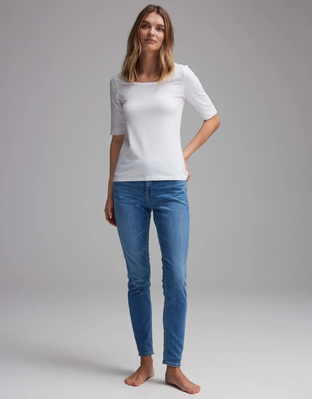 shirt_serta_wei_online_bestellen_0.webp OPUS Shirt Serta Weiß Online Bestellen^Damen Basics | Shirts