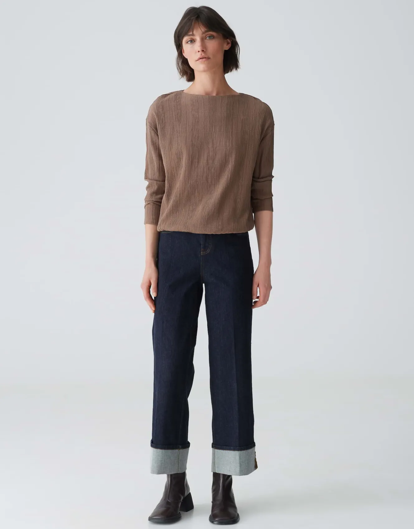 shirt_silasum_braun_online_bestellen_5.webp OPUS Shirt Silasum Braun Online Bestellen^Damen Shirts
