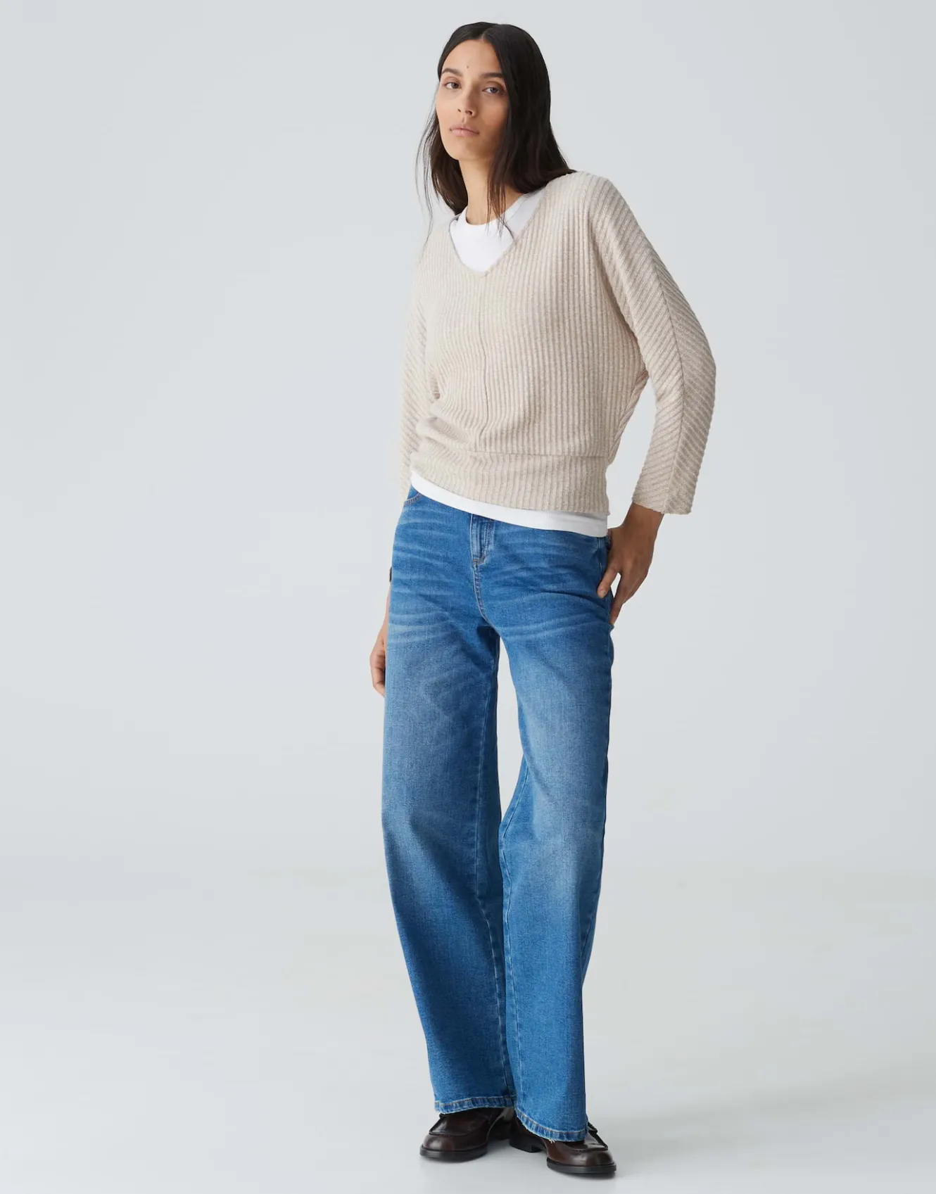 shirt_sococo_beige_online_bestellen_5.webp OPUS Shirt Sococo Beige Online Bestellen^Damen Shirts