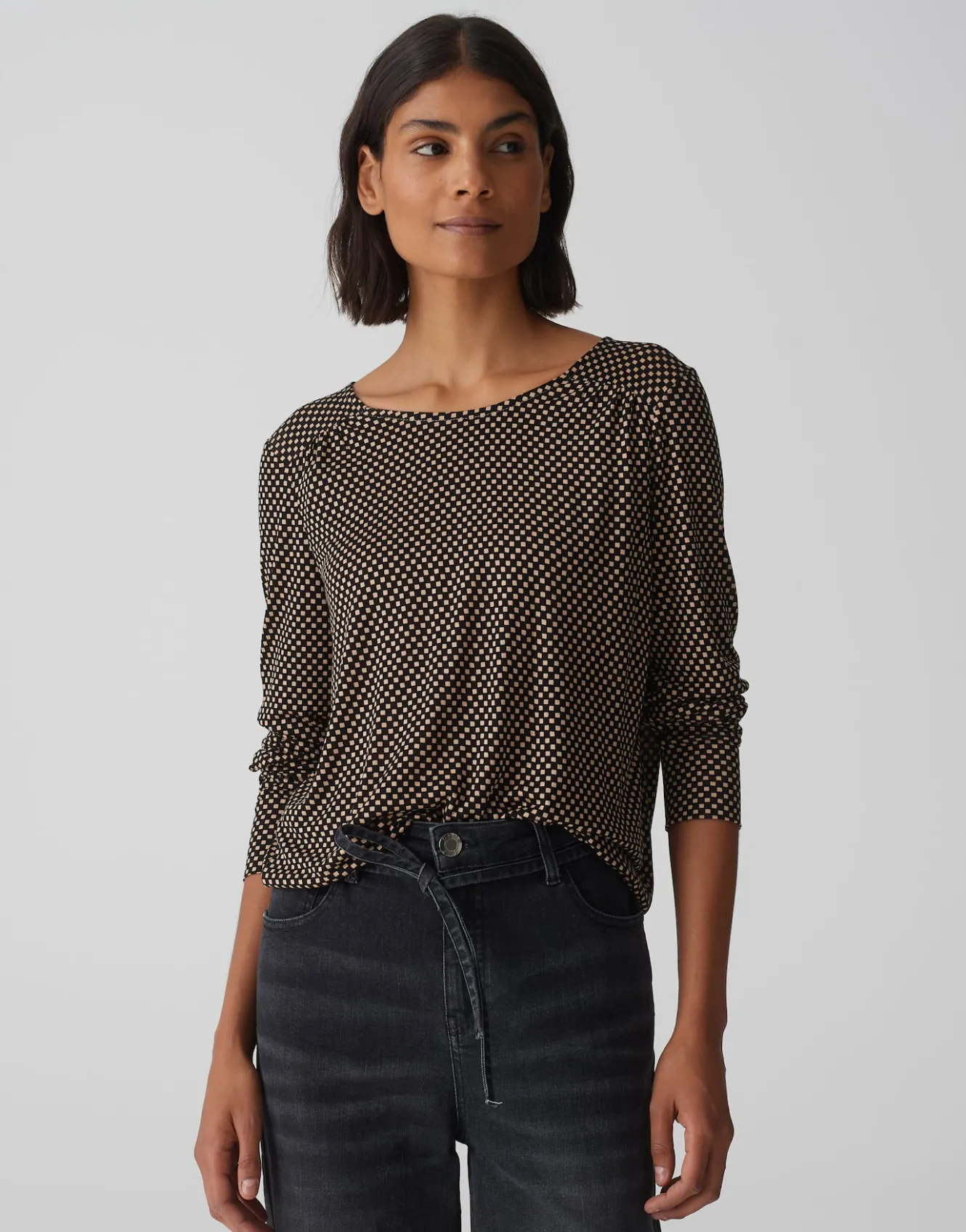 shirt_sutha_aop_beige_online_bestellen_1.webp OPUS Shirt Sutha Aop Beige Online Bestellen^Damen Shirts