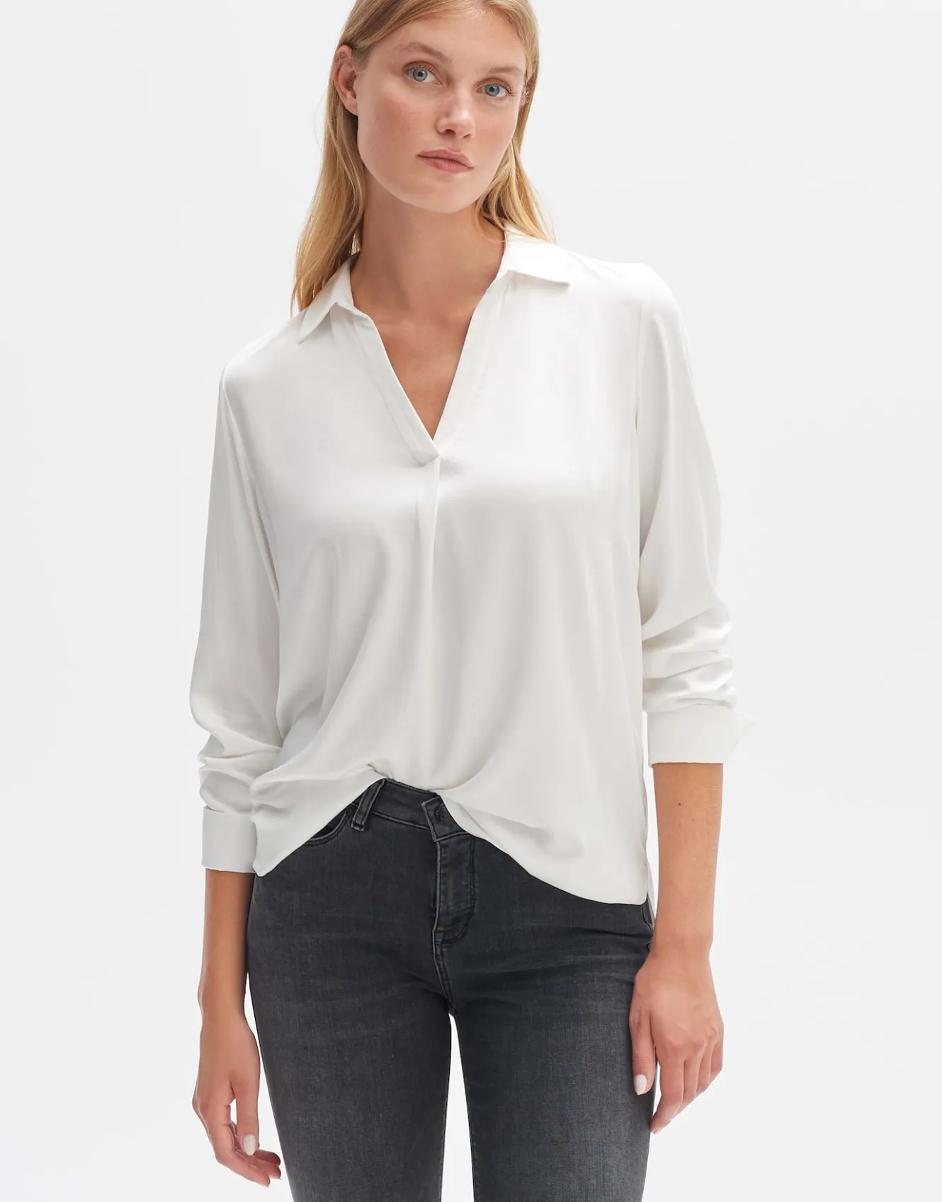 shirtbluse_fangi_wei_online_bestellen_1.webp OPUS Shirtbluse Fangi Weiß Online Bestellen^Damen Blusen