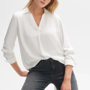 OPUS Shirtbluse Fangi Weiß Online Bestellen^Damen Blusen