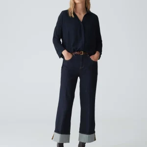 OPUS Shirtbluse Flavena Blau Online Bestellen^Damen Blusen