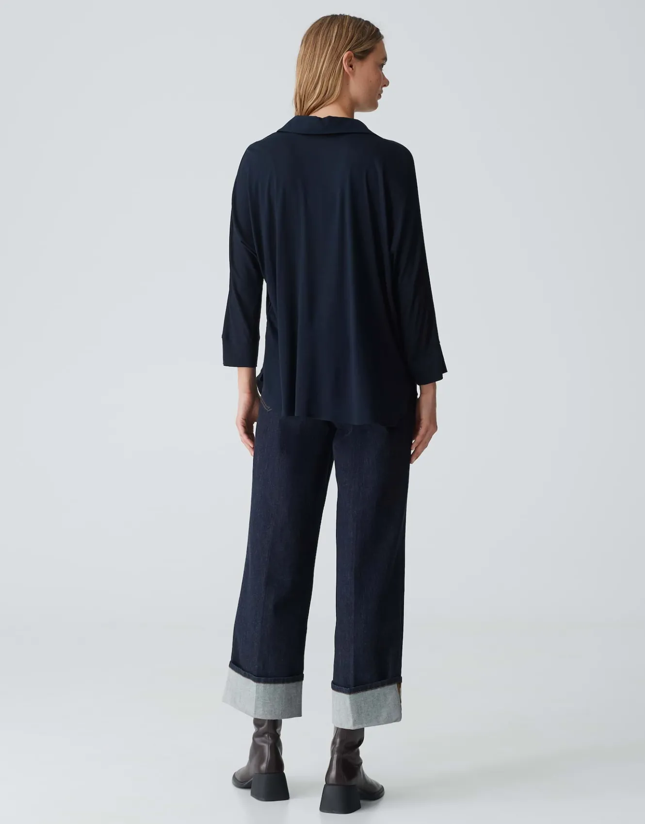 shirtbluse_flavena_blau_online_bestellen_2.webp OPUS Shirtbluse Flavena Blau Online Bestellen^Damen Blusen