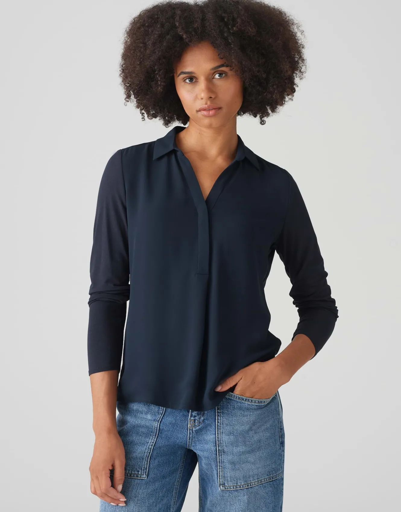 shirtbluse_frera_blau_online_bestellen_1.webp OPUS Shirtbluse Frera Blau Online Bestellen^Damen Blusen