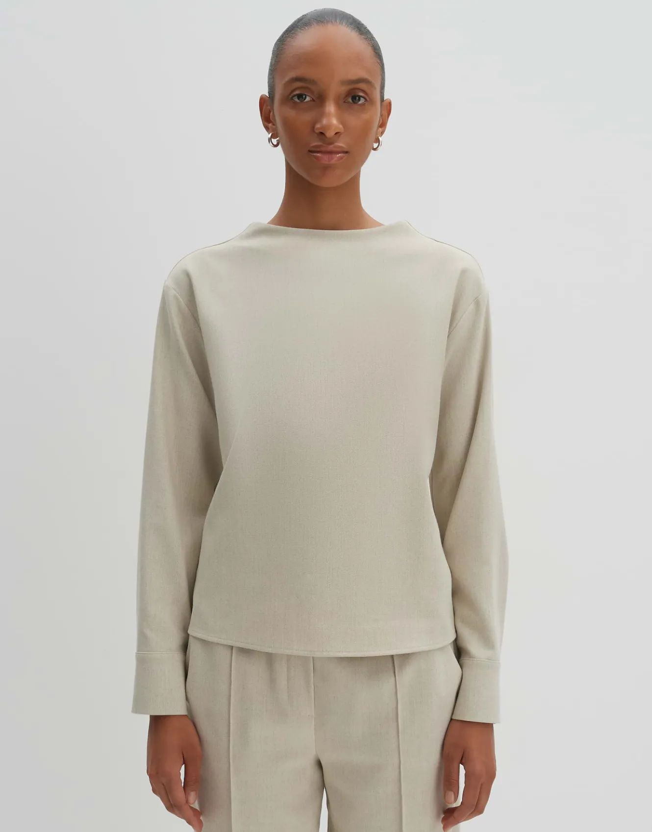 shirtbluse_zalene_beige_online_bestellen_1.webp OPUS Shirtbluse Zalene Beige Online Bestellen^Damen Blusen