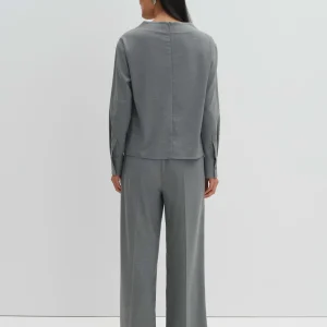 OPUS Shirtbluse Zalene Grau Online Bestellen^Damen Blusen
