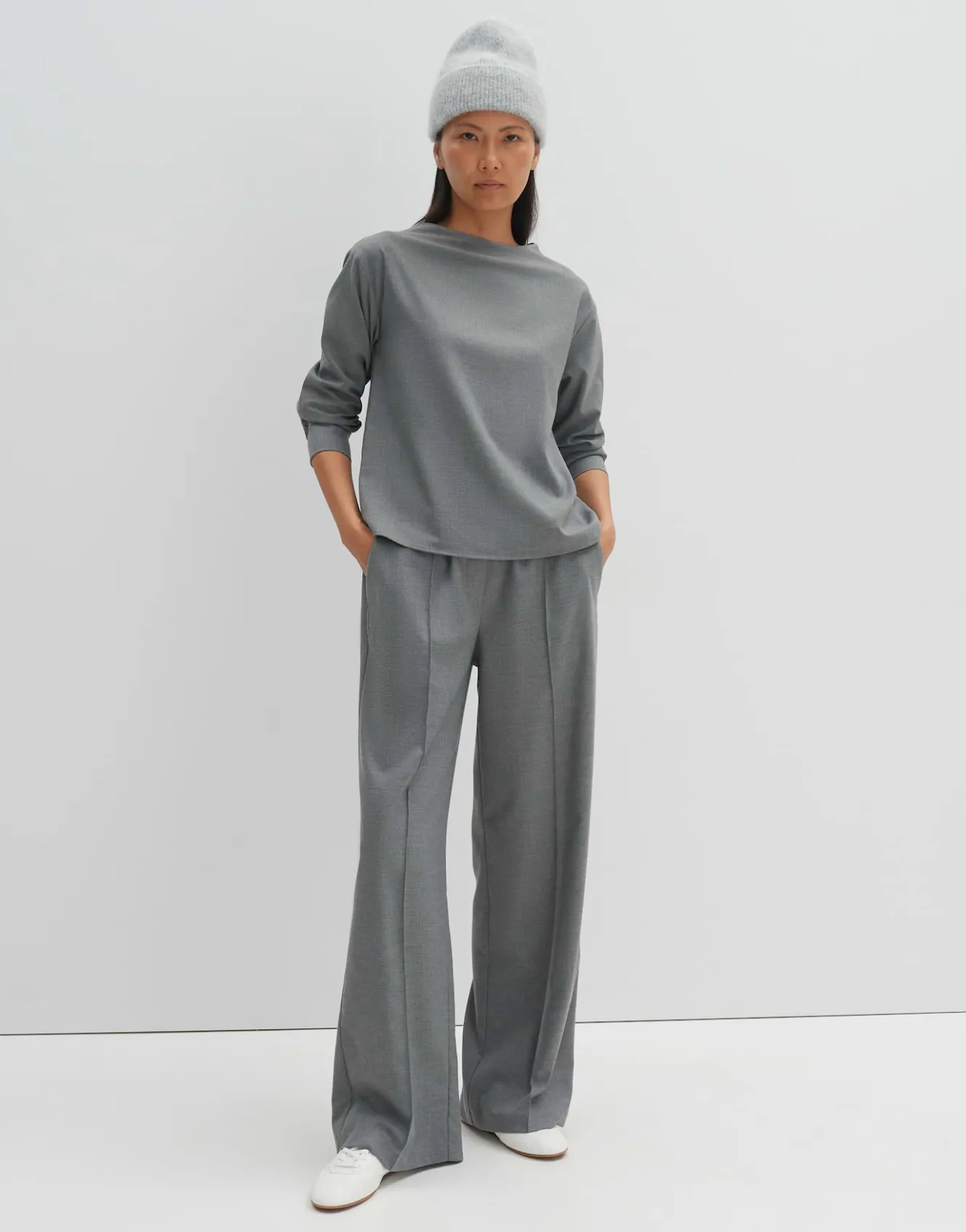 shirtbluse_zalene_grau_online_bestellen_7.webp OPUS Shirtbluse Zalene Grau Online Bestellen^Damen Blusen